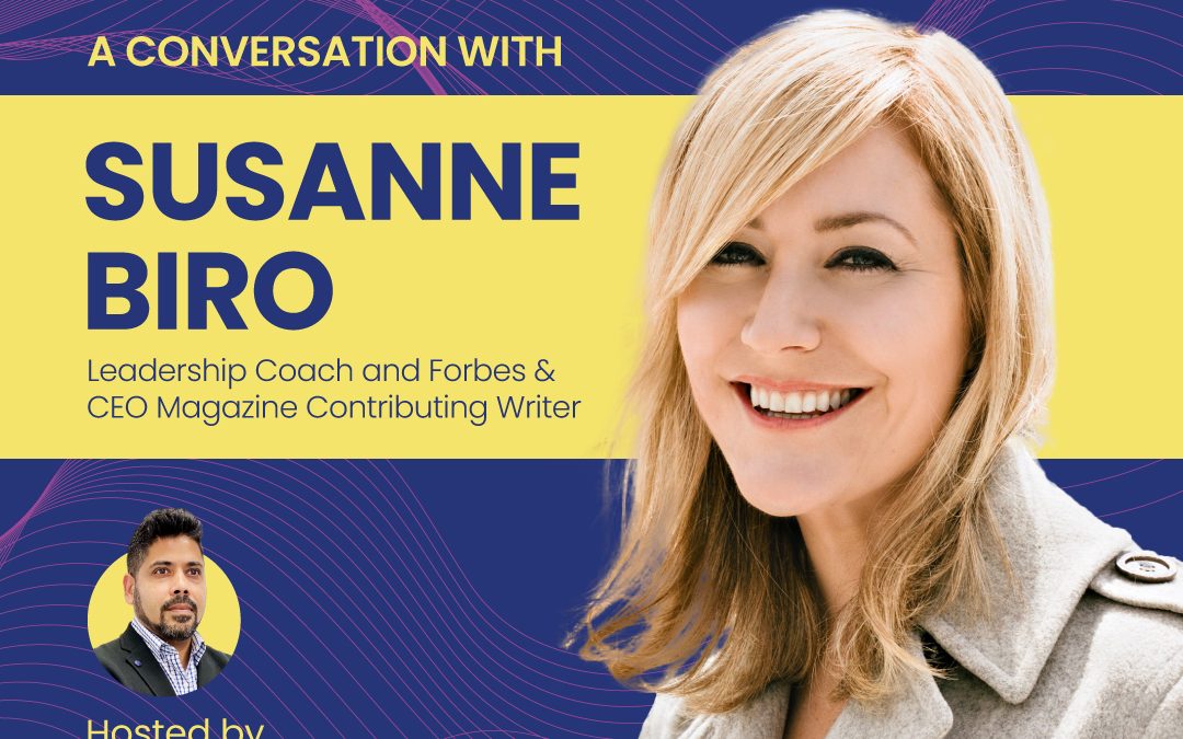 Live2Inspire Episode 4, interview with Susanne Biro, TEDx Speaker, Leadership Coach, Author